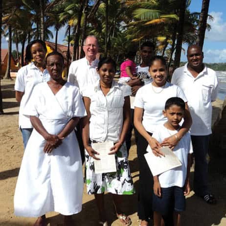 Baptisms in Trinidad, 2011.