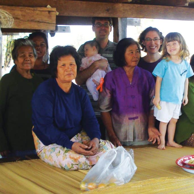 Life Enrichment Church members and the Schoenhals family