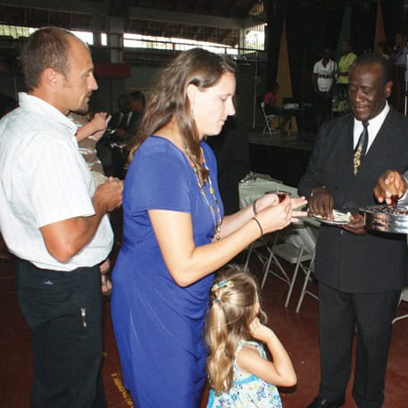 Rodney and Eve Knepp in Jamaica