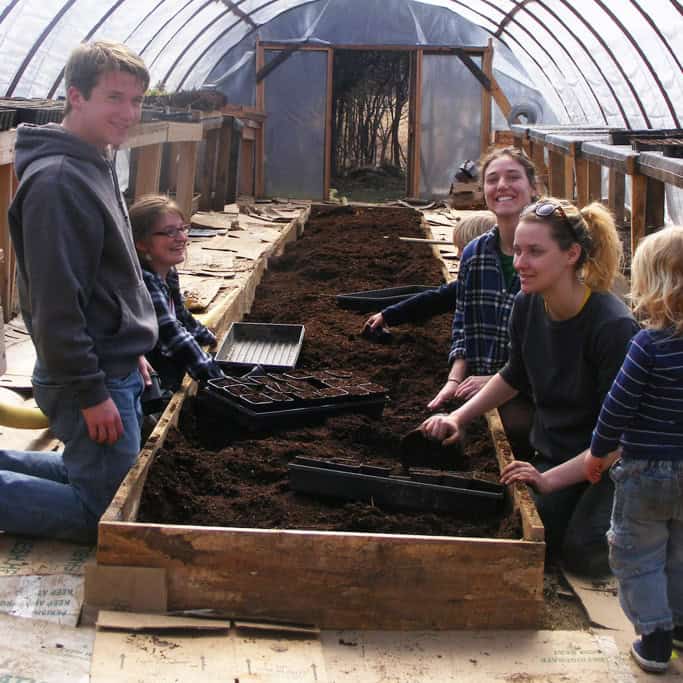 Friends at Our Community Farm