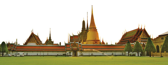 Templo budista em Bangkok
