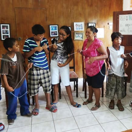 Deaf youth in Belize