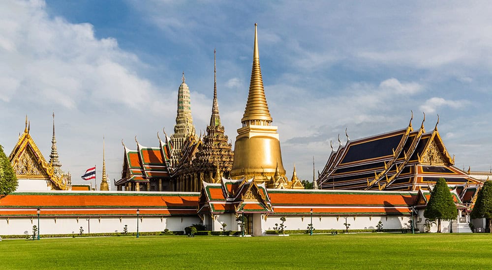 The Wat Phra Kaew temple complex in Bangkok,  Thailand. Image by Ninara/Wikipedia