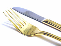 Fork and knife