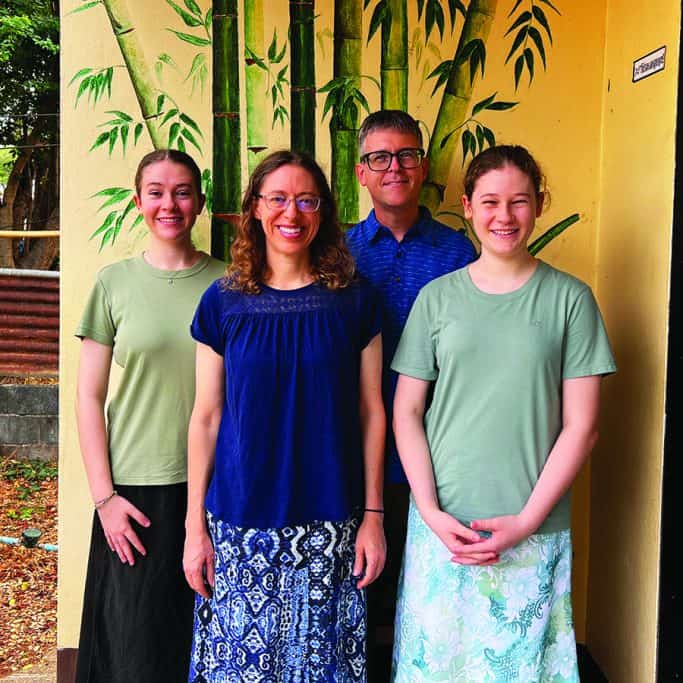 Mark and Sarah Schoenhals family