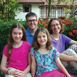 Mark and Sarah Schoenhals family