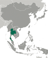 Thailand map