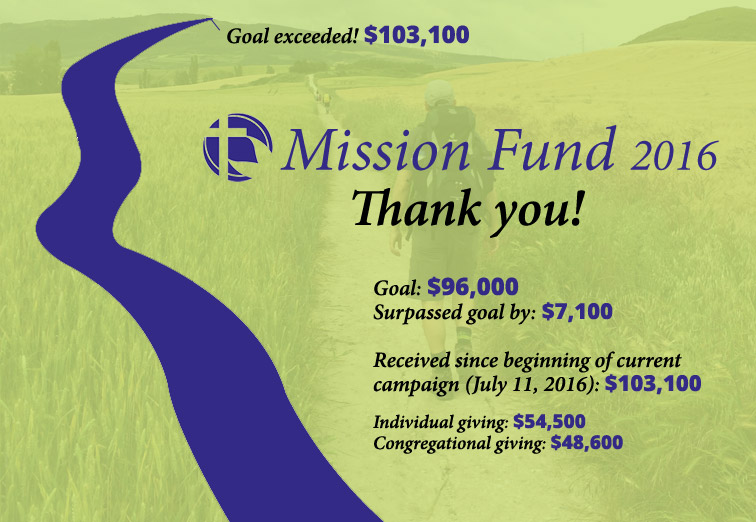 Mission Fund 2016 final results