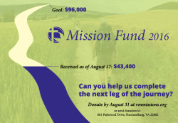 Mission Fund update