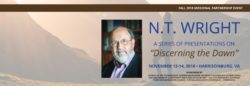 N.T. Wright event