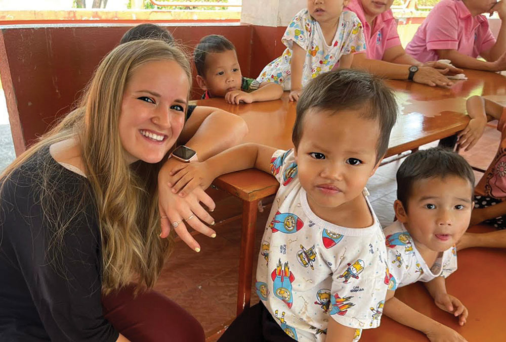Rissa Martin serves as a volunteer coordinator at Agape Home, a Christian-run orphanage in Chiang Mai, Thailand.