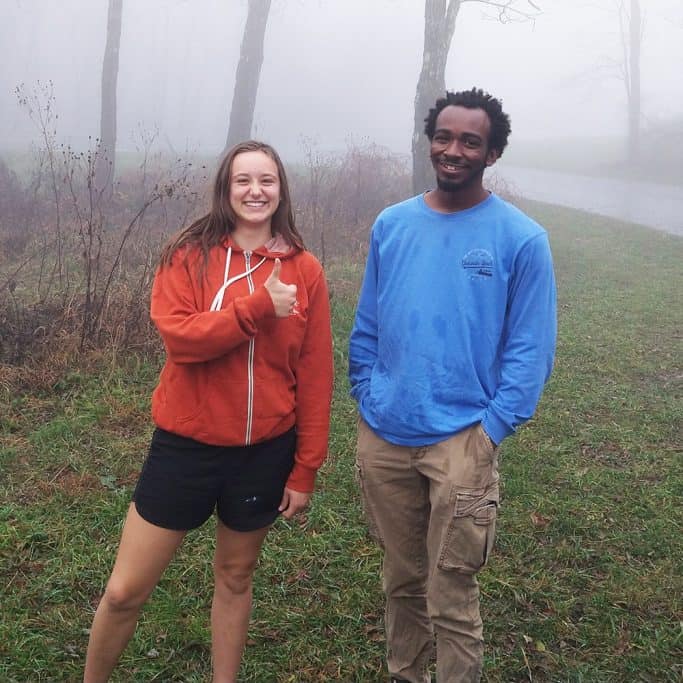 Dara Showalter and Devin Stipe served as Serving Leaders with SLAQ.