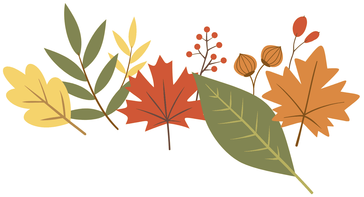 Fall foliage vector